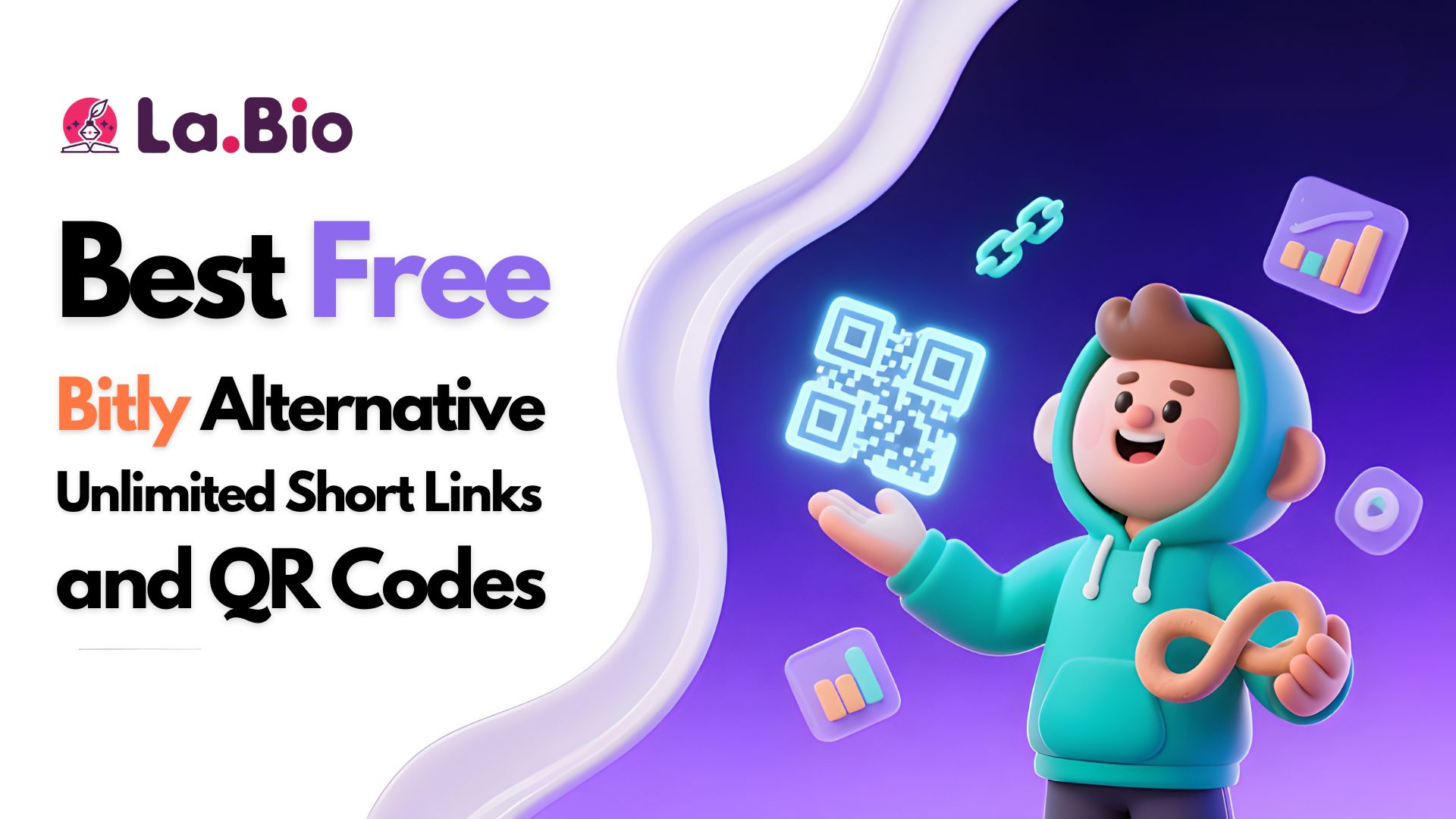 Best Free Bitly Alternative - Unlimited Short Links and QR Codes